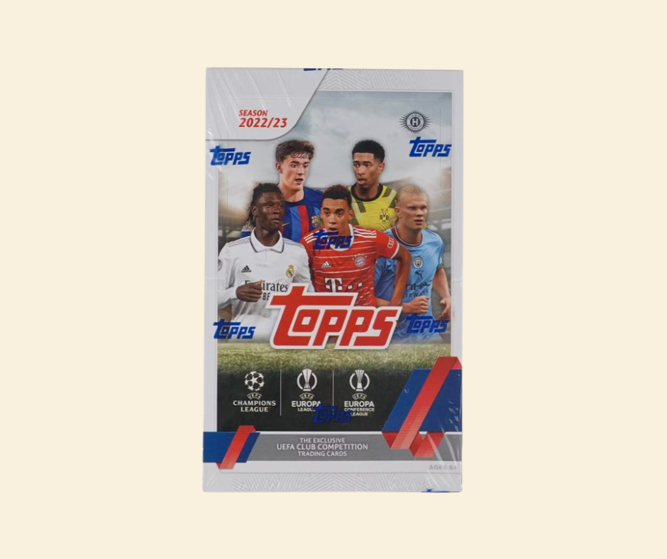 2022-23 Topps UEFA Club Competitions Soccer Hobby Box