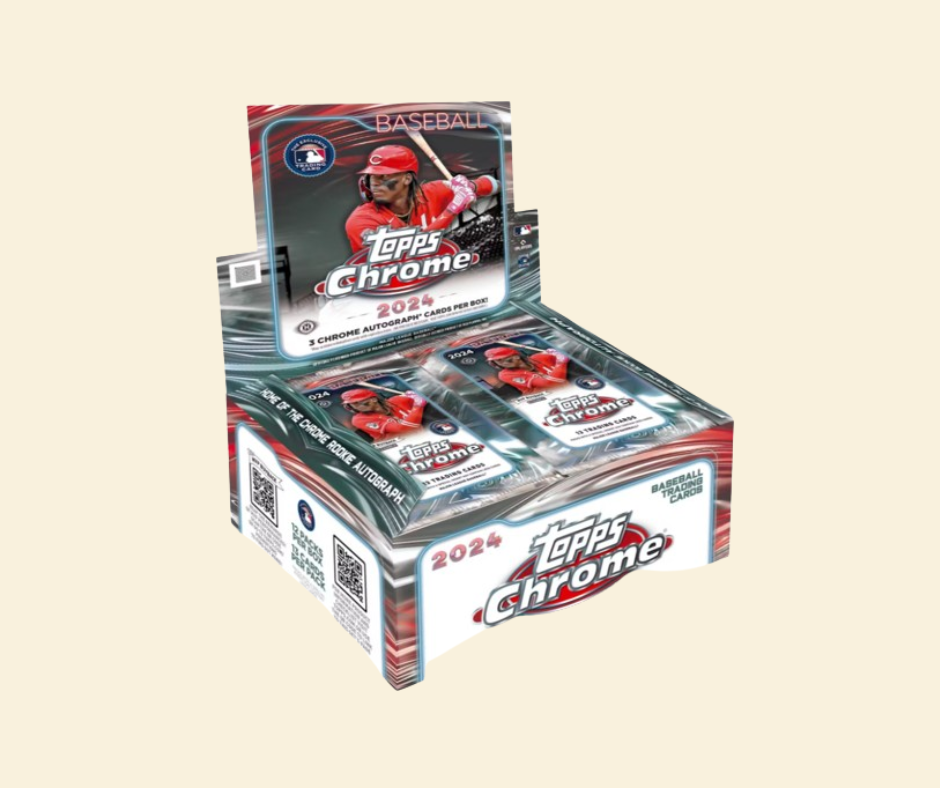 2024 Topps Chrome Baseball Sealed Jumbo Box