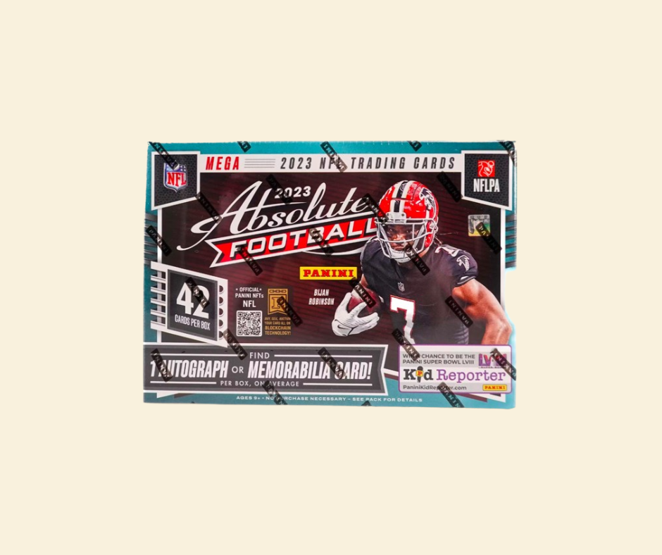 2023 Panini Absolute Football Hobby Mega Sealed Box (Teal Parallels!)