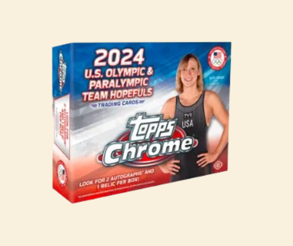 2024 Topps Chrome U.S Olympic & Paralympic Hopefuls Sealed Hobby Box