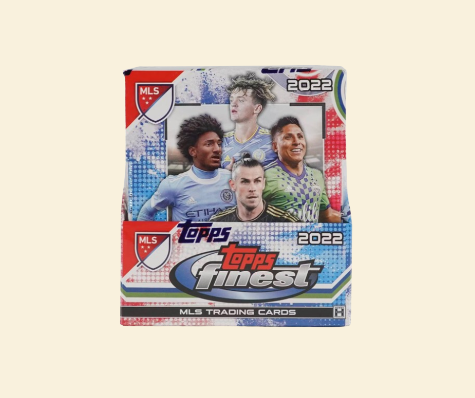 2022 Topps MLS Major League Soccer Finest Soccer Sealed Hobby Box