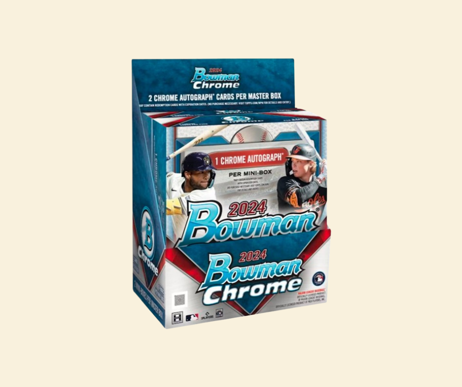 1 Pack -2024 Bowman Chrome Baseball Sealed Hobby Pack