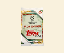 image 1pk 2022 Topps UEFA Jade Edition Champions League Soccer Sealed Pack
