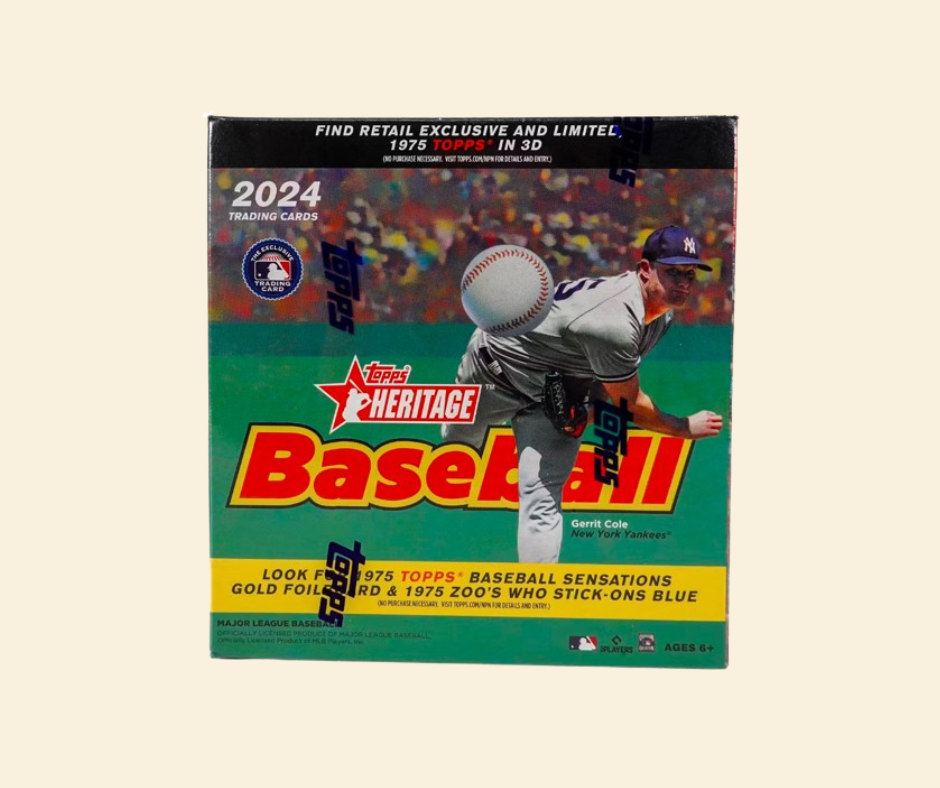 2024 Topps Heritage Baseball Mega Box