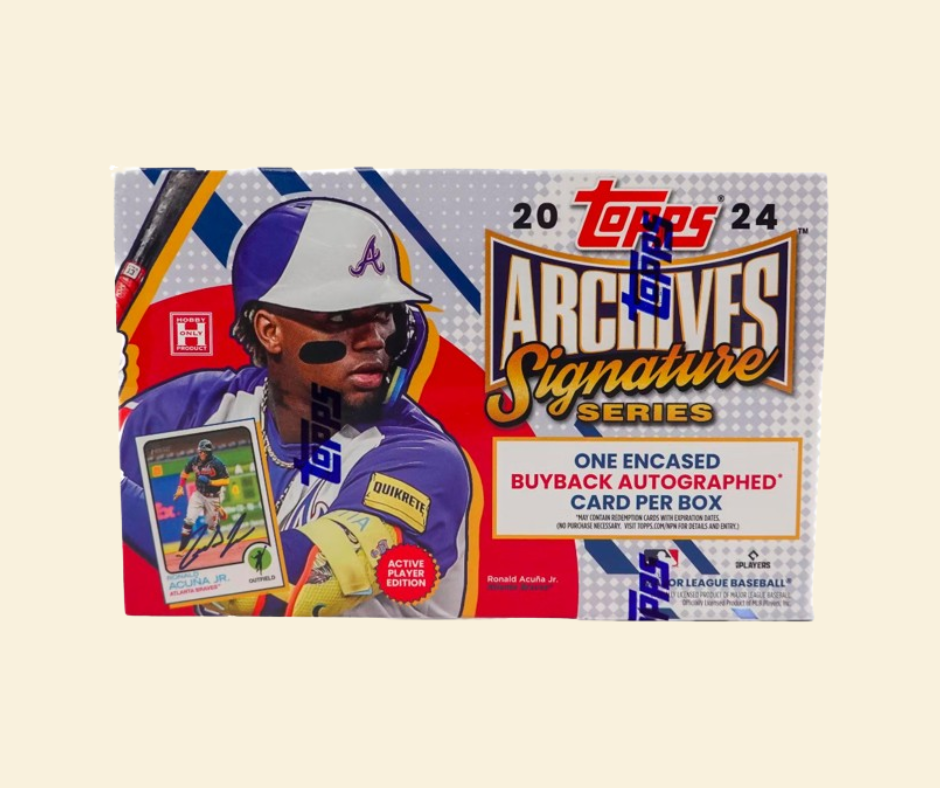 2024 Topps Archives Signature Series Active Edition Sealed Box