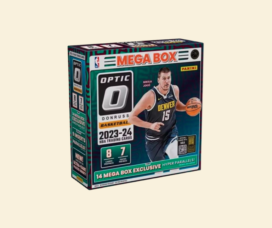 2023-24 Panini Donruss Optic Basketball Mega Box (Hyper Pink Prizms)