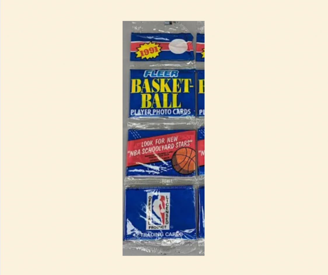 1991 Fleer Basketball Rack Pack