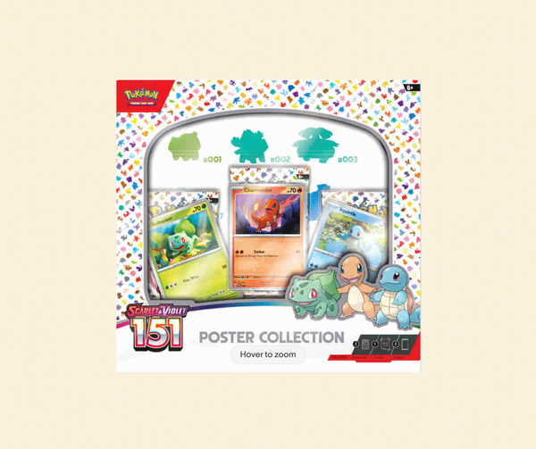 Bleecker Trading - Pokemon: 151 Poster Collection Box