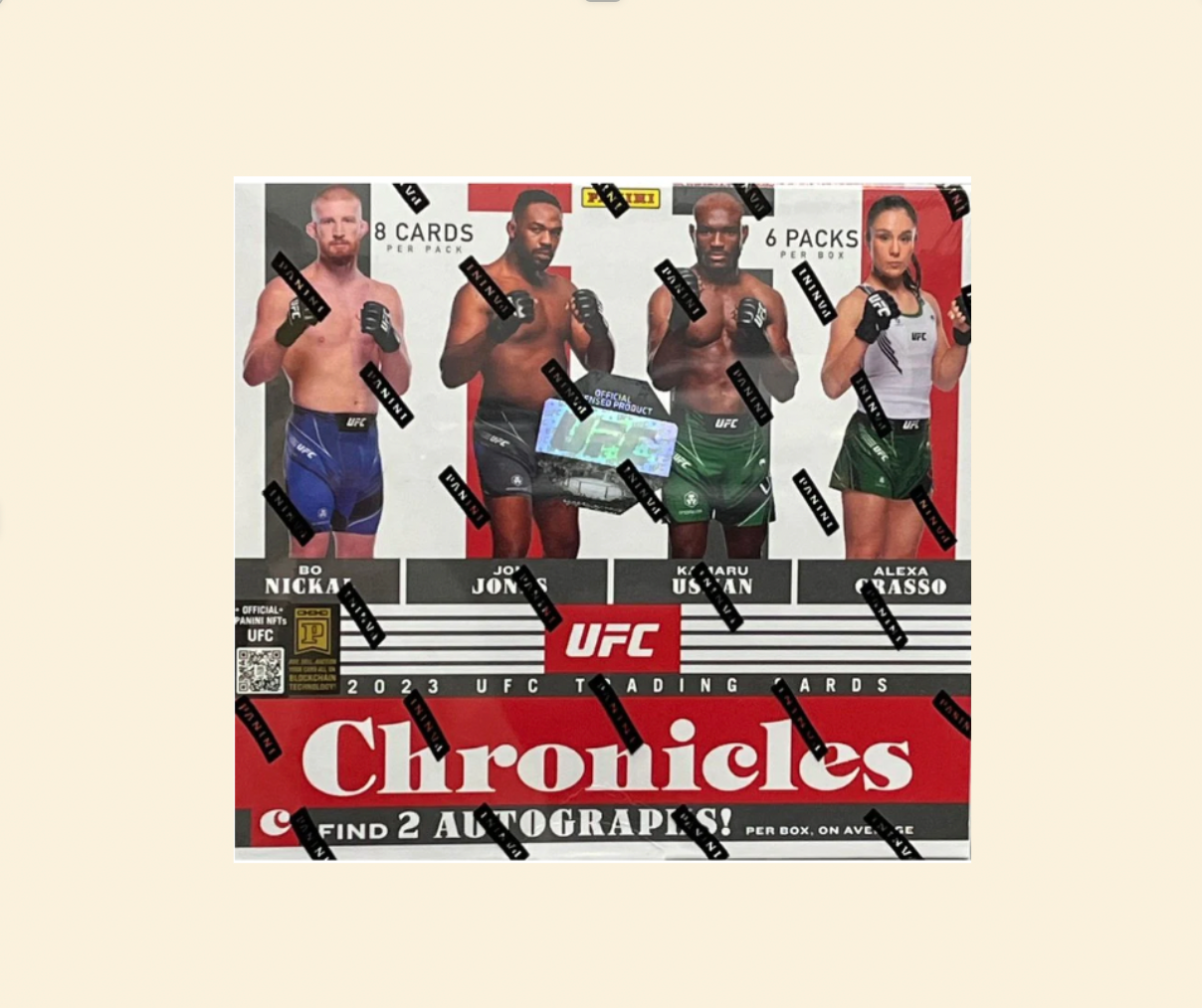 2023 Panini Chronicles UFC Sealed Hobby Box