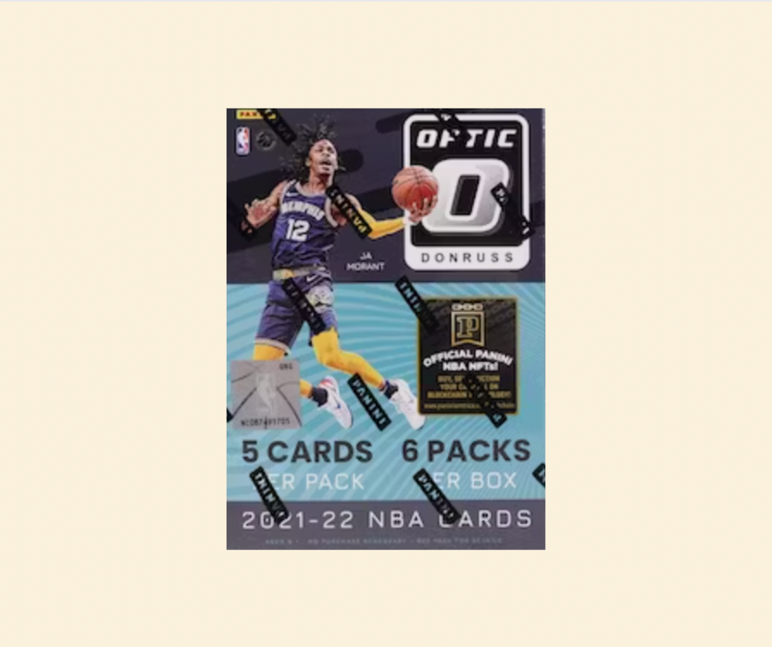 2021/22 Panini Donruss Optic Basketball Sealed Blaster Box