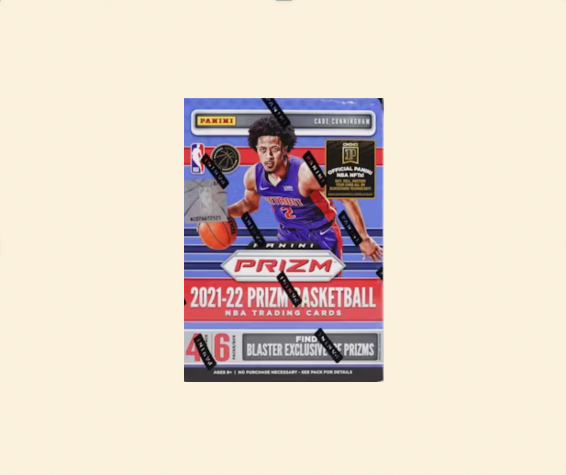 21-22 Panini Prizm Basketball Sealed Blaster Box