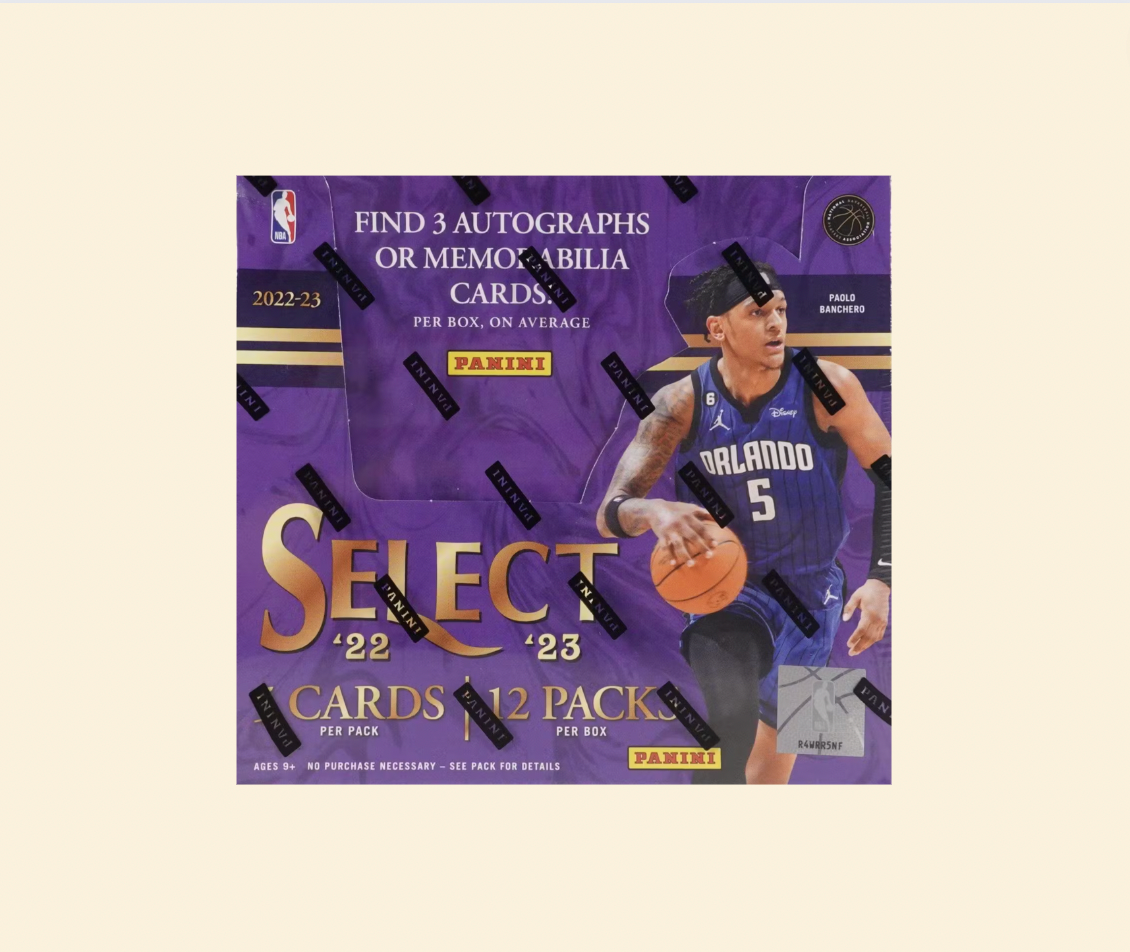 2022-23 Panini Select Basketball NBA Sealed Hobby Box