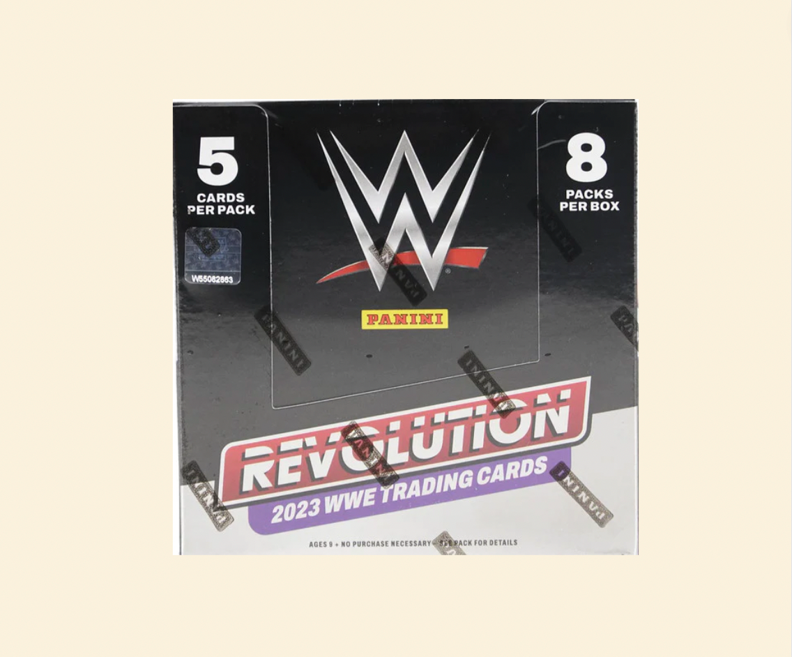 2023 Panini Revolution WWE Wrestling Sealed Hobby Box *Kabooms*