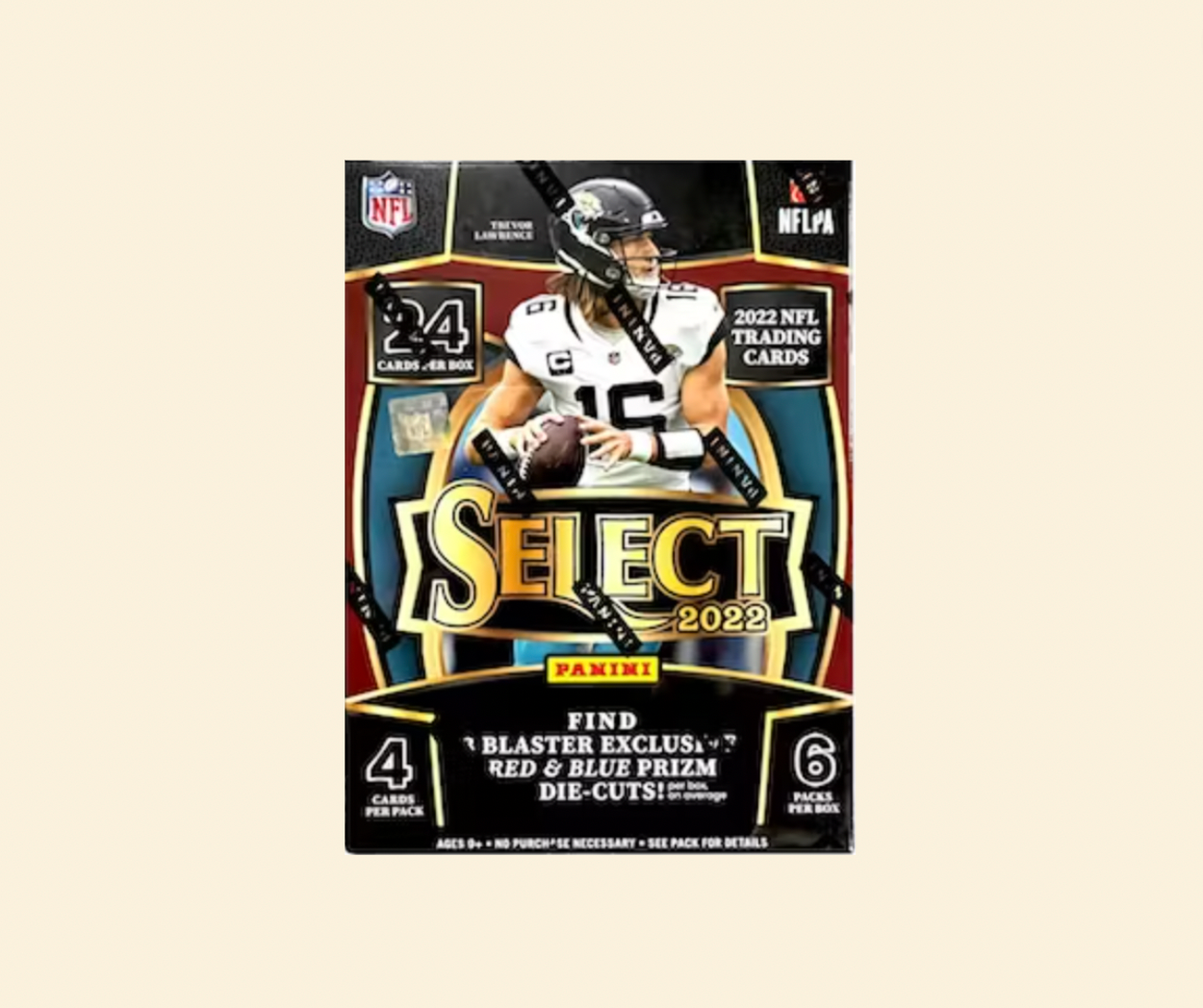 2022 Select Football NFL Sealed Blaster Box