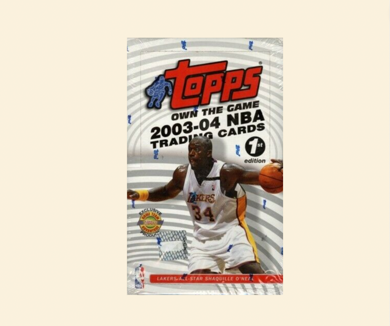 1PK 2003-04 Topps Basketball 1st Edition Sealed Hobby Box Pack
