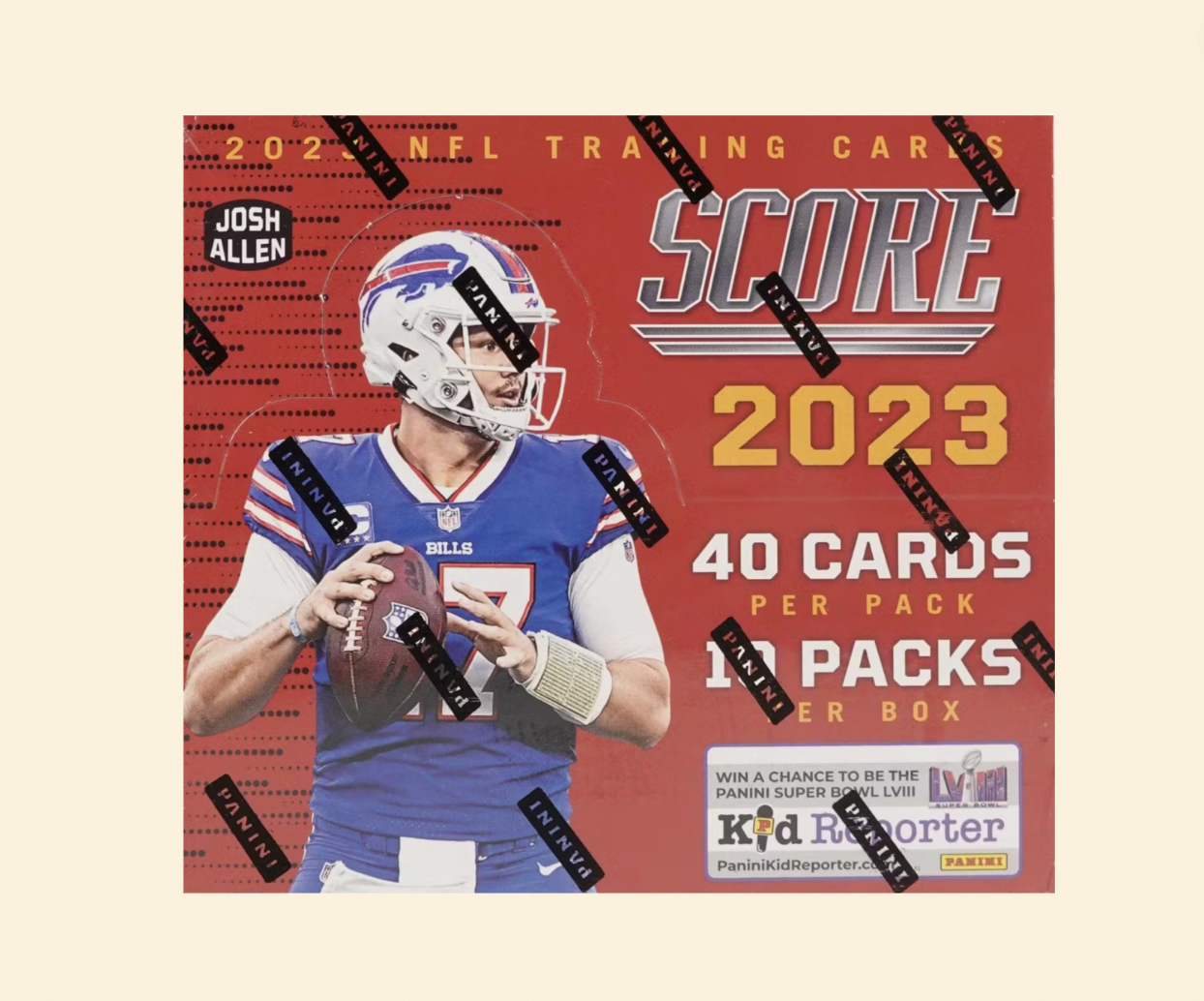 2023 Score Football NFL Sealed Hobby Box