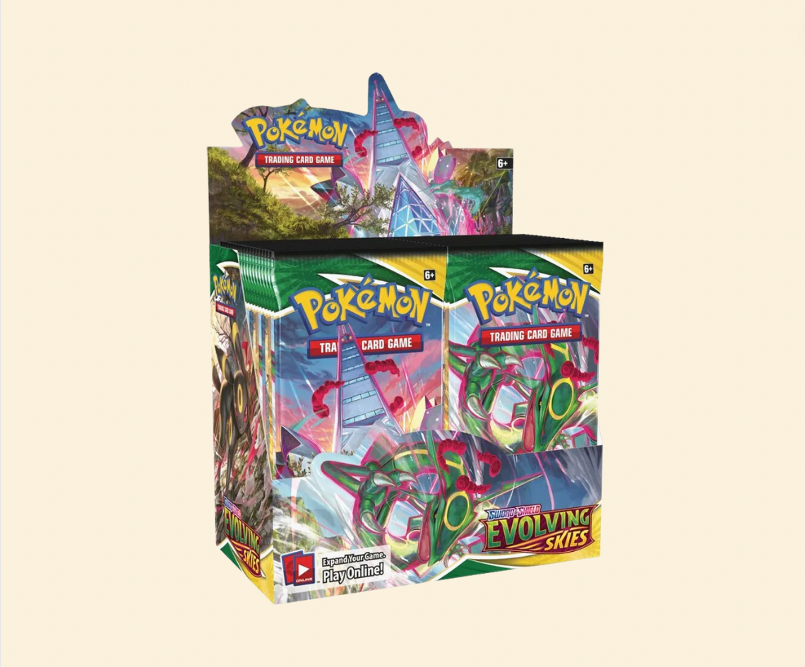 Pokemon: Sword & Shield - Evolving Skies - Sealed Booster Box