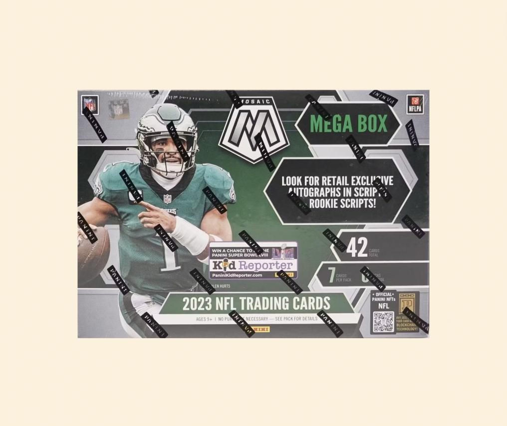 2023 Mosaic NFL Football Sealed Mega Box (Reactive Yellow Parallels)