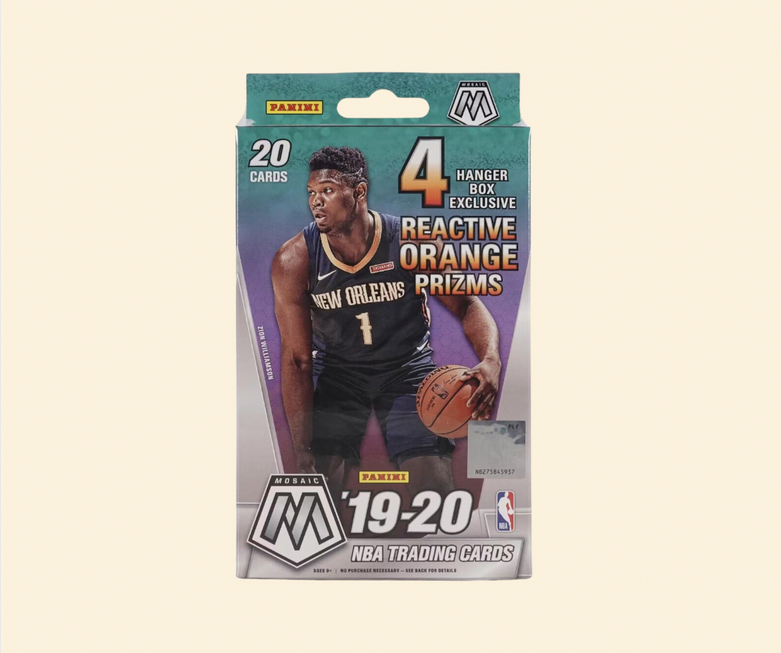 2019-20 Panini Mosaic Basketball Sealed Hanger Box