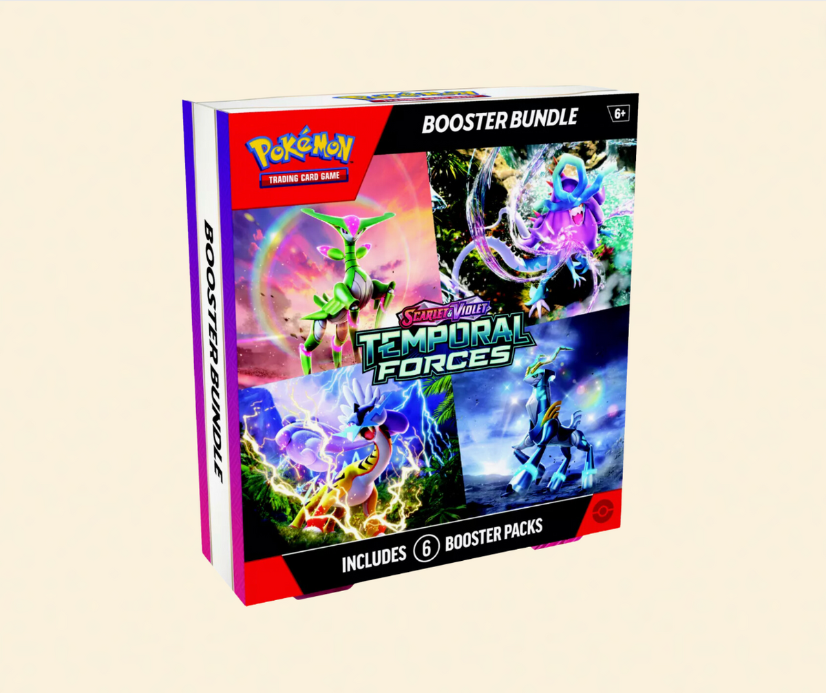 Bleecker Trading - Pokemon: Scarlet & Violet - Temporal Forces - Booster Bundle Box Bleecker Trading - Pokemon: Scarlet & Violet - Temporal Forces - Booster Bundle Box