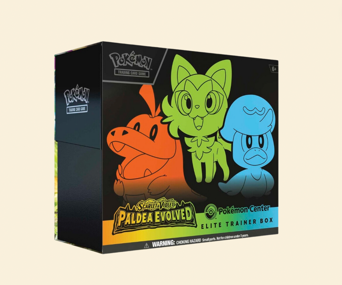 Bleecker Trading - Pokemon: Paldea Evolved Elite Trainer Box (ETB) Bleecker Trading - Pokemon: Paldea Evolved Elite Trainer Box (ETB)