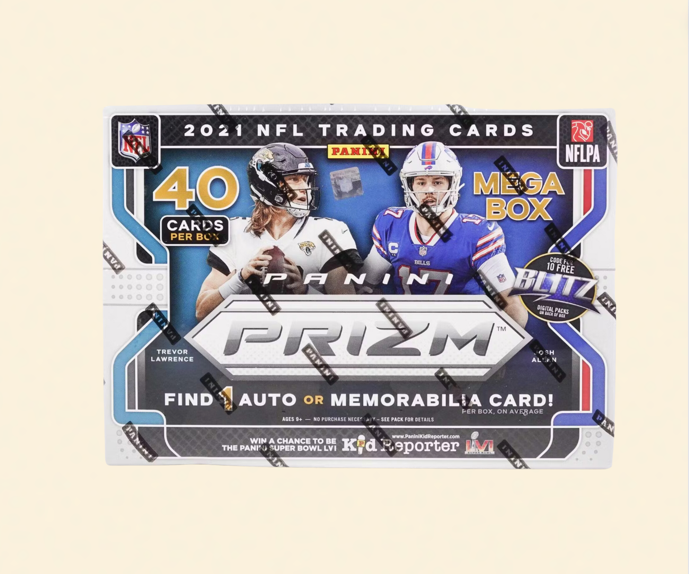 2021 Prizm Football Sealed Mega Box (Pink Prizms)