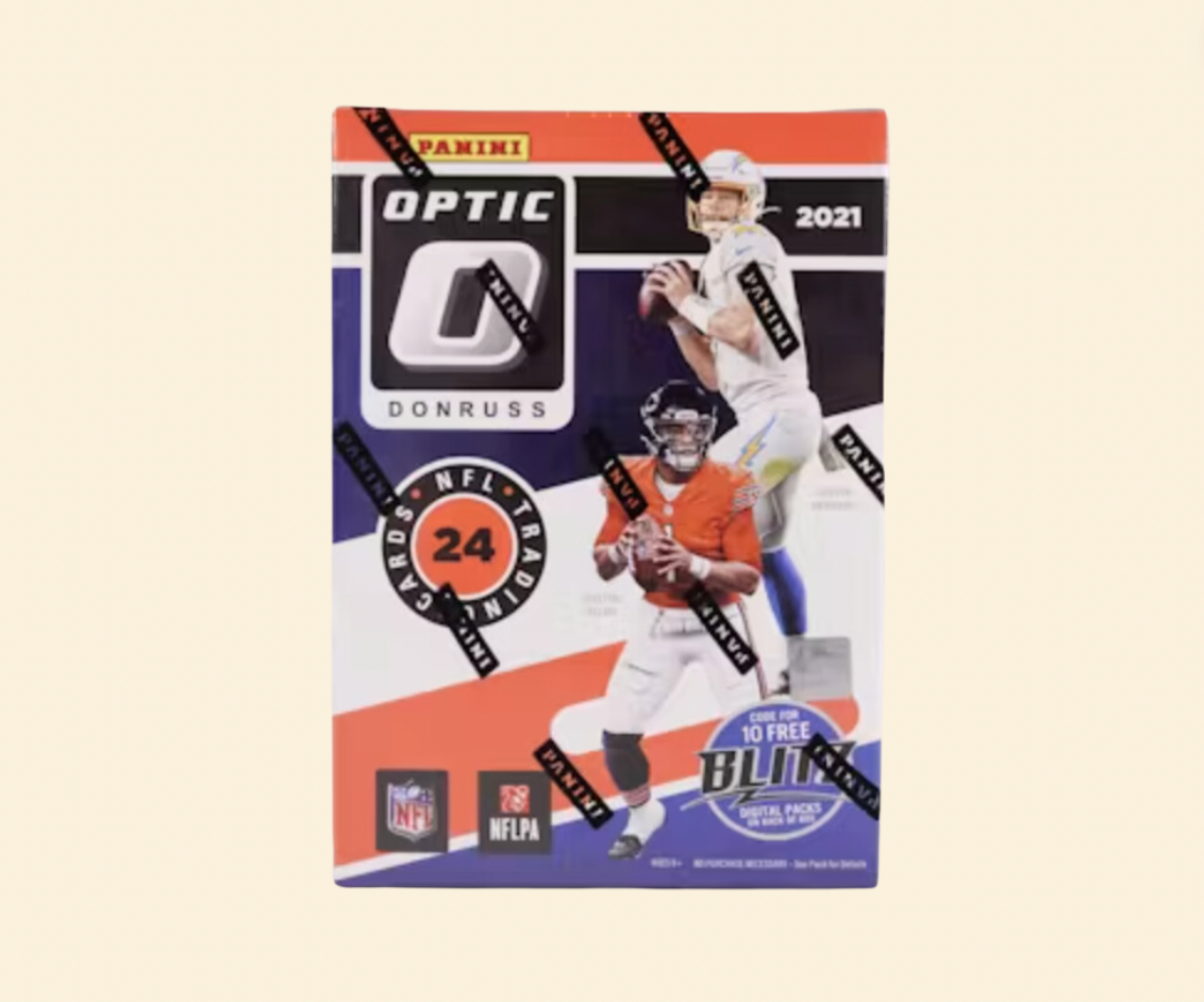 2021 Donruss Optic Football Sealed Blaster Box