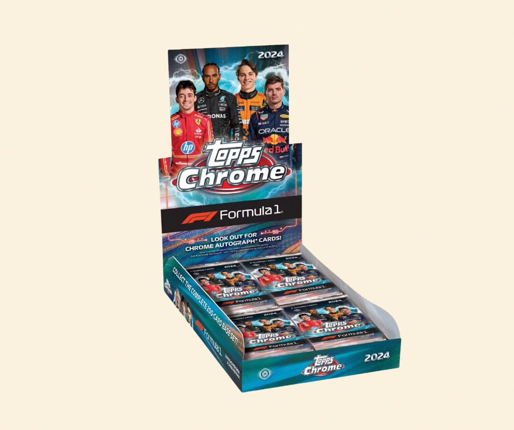 Bleecker Trading - 2024 Topps Chrome Formula 1 F1 Hobby Box