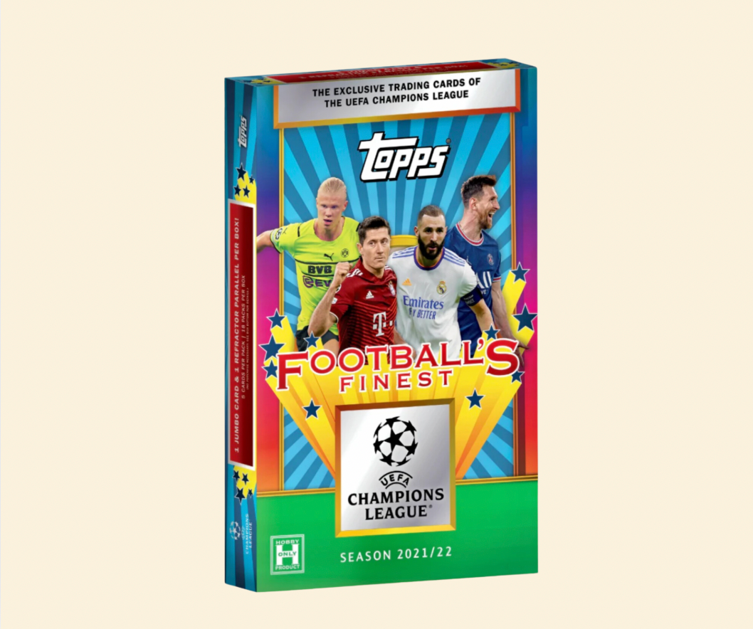 2021-22 Topps UEFA Champions League Finest Flashbacks Soccer Hobby Box