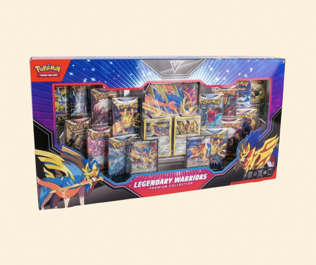pokemon trading card game eevee v premium collection gamestop exclusive Eevee Evolutions Premium Collection (Pokemon)