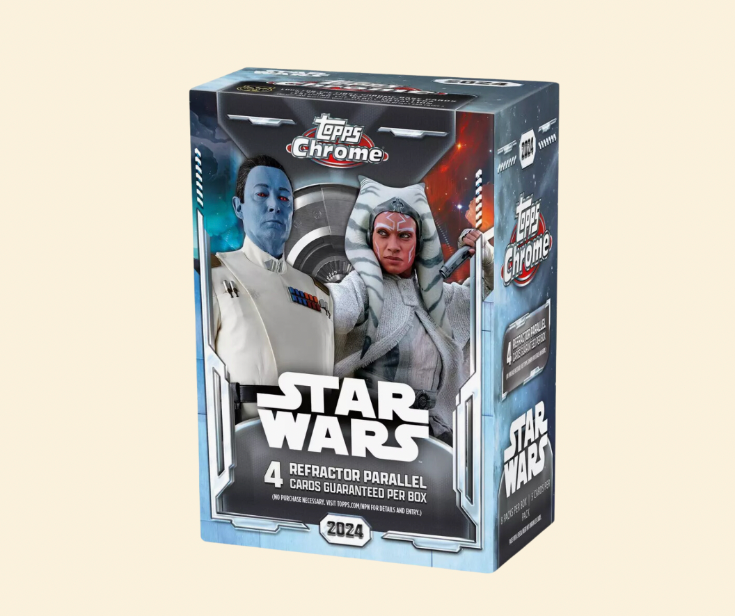 2024 Topps Chrome Star Wars Sealed Blaster Box