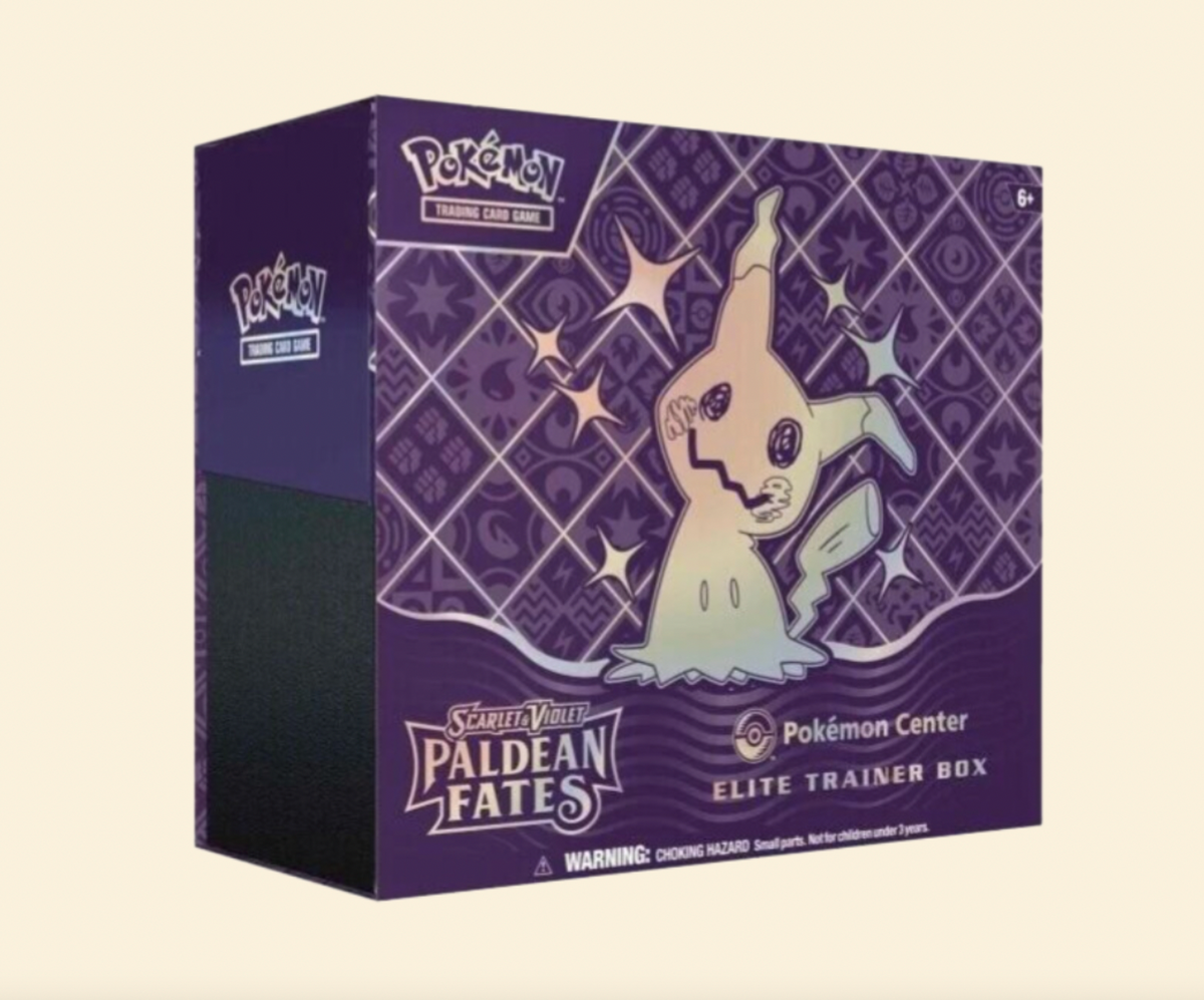 Pokemon: Paldean Fates Pokemon Center Elite Trainer Box (ETB)