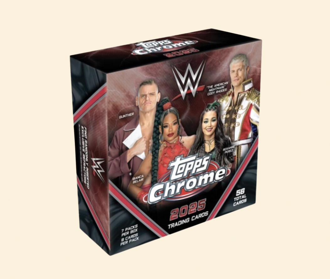 2025 Topps Chrome WWE Mega Box