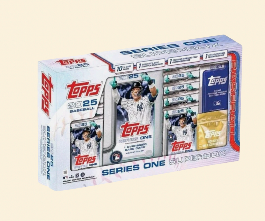 2025 Topps Series 1 Baseball Super Box