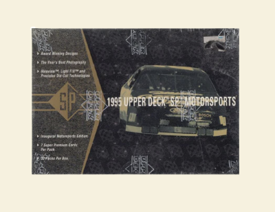 8592号車 梅木町行き トレーディングカード Bleecker Trading - 1995 Upper Deck SP Motorsports Hobby Box