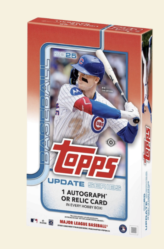 Bleecker Trading - 2025 Topps Update Series Baseball Hobby Box