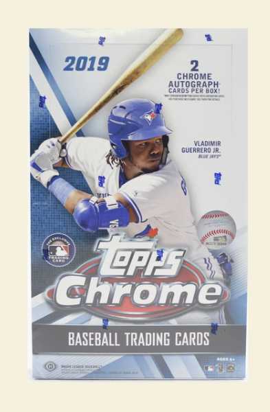 2019 Topps Chrome Baseball Hobby Box