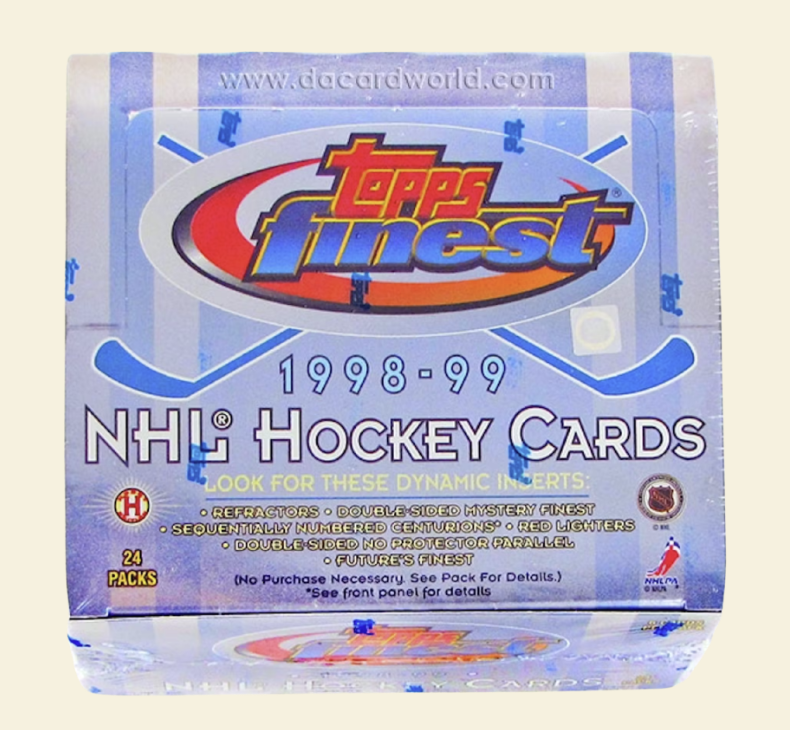 1998-99 Topps Finest Hockey Hobby Box