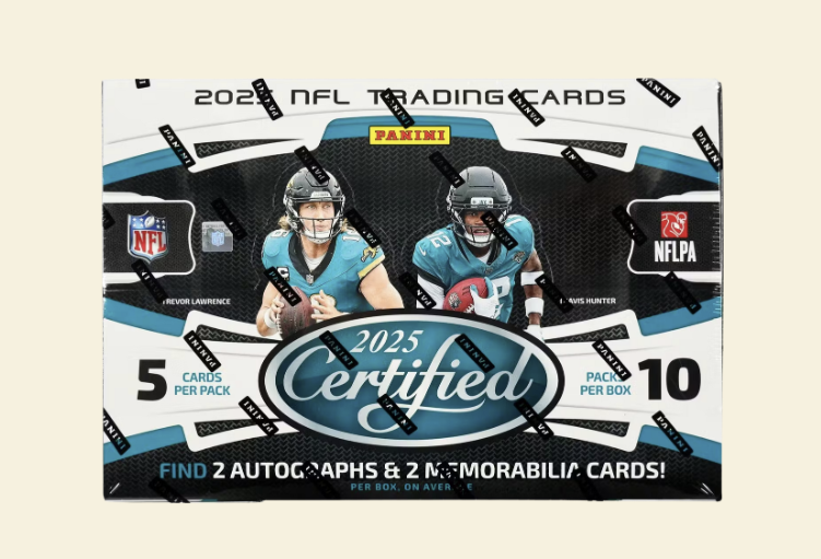 2025 Panini Certified Football Hobby Box