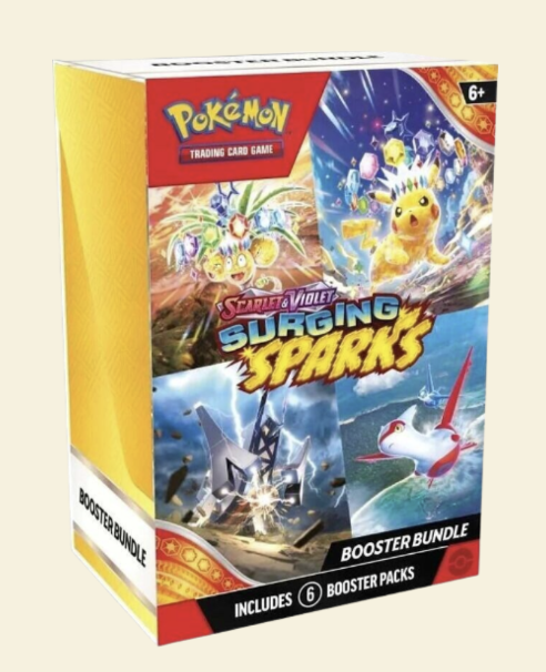 Pokemon: Surging Sparks Booster Bundle