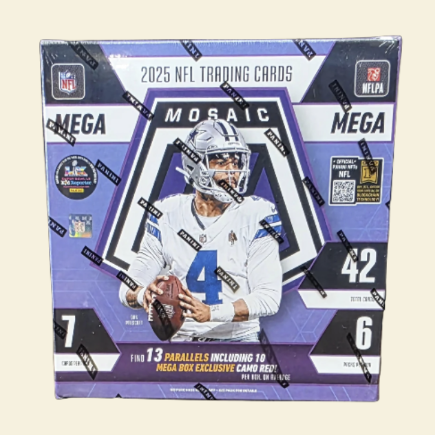 2025 Panini Mosaic Football Hobby Mega Box