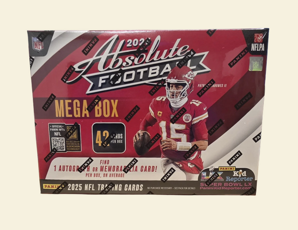 Bleecker Trading - 2025 Panini Absolute Football Hobby Mega Box