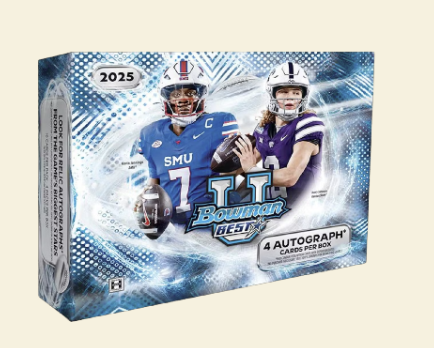 2025 Bowman University Best Football Hobby Box (Presale)