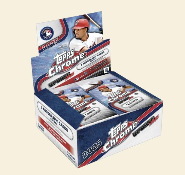 2025 Topps Chrome Update Series Baseball Jumbo Hobby Box (Presale)