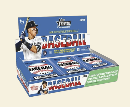 2025 Topps Heritage High Number Baseball Hobby Box (Presale)