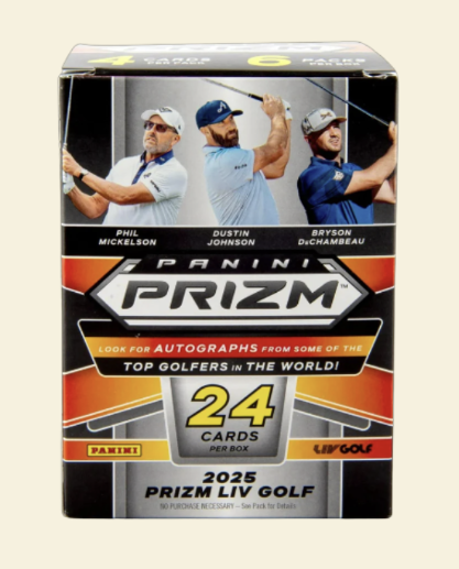 2025 Panini Prizm LIV Golf Blaster Box