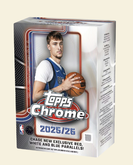 2025-26 Topps Chrome Basketball Blaster Box (Presale)