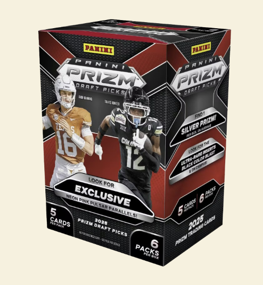 2025 Panini Prizm Draft Picks Football Blaster Box
