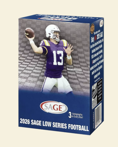 2026 Sage Low Series Football Blaster Box