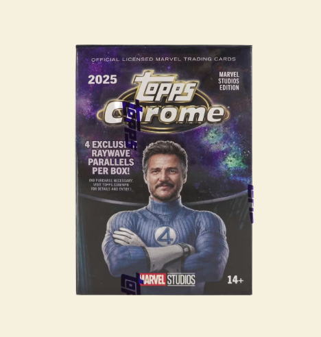 marvel topps chrome rare cards 2025 Topps Chrome Marvel Studios Blaster Box